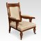 Walnut Library Armchairs, 1890s, Set of 2 10