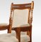 Walnut Library Armchairs, 1890s, Set of 2 5