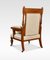 Walnut Library Armchairs, 1890s, Set of 2 2