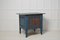 Small Antique Swedish Blue Folk Art Sideboard 7