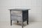 Credenza piccola antica in stile Folk Art blu, Svezia, Immagine 8