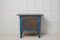 Credenza piccola antica in stile Folk Art blu, Svezia, Immagine 4