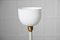 Swedish Modern Brass and Opaline Glass Table Light from Likely Böhlmarks, 1930s, Image 6