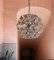 Lámpara de araña Sputnik de vidrio tallado de Fontana Arte, años 60, Imagen 10
