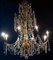 Antique Italian Giltwood and Crystal Chandelier, 1760, Image 5