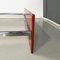 Italian Modern Red Lacquered Wood and Metal Bed by Takahama for Simon Gavina, 1970s 18