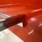 Italian Modern Red Lacquered Wood and Metal Bed by Takahama for Simon Gavina, 1970s 13