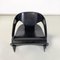 Italian Modern Black Wooden Mod. 4801 Armchair by Joe Colombo for Kartell, 1970s 5