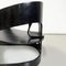 Italienisches modernes schwarzes Holz Mod. 4801 Armlehnstuhl von Joe Colombo für Kartell, 1970er 8