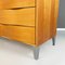 Italian Wood and Metal Chest of Drawers, 1980s 9