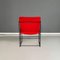 Italian Modern Foldable Red Armchairs by Jolly Cappai Mainardis for Alfeo, 1980s, Image 5