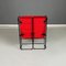 Italian Modern Foldable Red Armchairs by Jolly Cappai Mainardis for Alfeo, 1980s 10