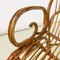 Mid-Century Modern Italian Curved Lines Rattan Armchairs, 1960s, Set of 3, Image 21