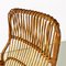 Fauteuils Mid-Century Modernes en Rotin, Italie, 1960s, Set de 3 8