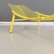 Chaise Longue Moderne en Métal Jaune par Offredi pour Saporiti, Italie, 1980s 6