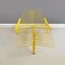 Italian Modern Yellow Metal Deck Chair by Offredi for Saporiti, 1980s 3