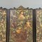 English Wooden Screen with Portraits and Floral Collage, 1800s 5