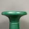 Italian Imperial Style Green Ceramic Columns, 1930s, Set of 2 6