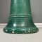 Italian Imperial Style Green Ceramic Columns, 1930s, Set of 2, Image 9