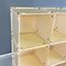 Italian Modern White Metal Supporting Bookcase, 1970s 13