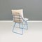 Italian Modern Sof Chairs in Metal and Fabric by Enzo Mari for Driade, 1980s, Set of 2 6