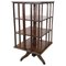 Vintage English Revolving Bookcase in Wood, 1920s 1