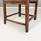 Antiker italienischer Stuhl mit hoher Rückenlehne und geschnitzten Holzarmen, 1800er 15