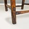Antiker italienischer Stuhl mit hoher Rückenlehne und geschnitzten Holzarmen, 1800er 16