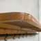 Vintage Italian Straw and Wooden Wall Coat Hanger, 1920s 12