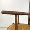 Französischer Stuhl aus Eiche & Stroh mit Armlehnenverzierungen, 1890er 9