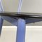 Modern Italian Chairs in Blue Metal, Black Wood and Black Rubber, 1980s, Set of 2, Image 15
