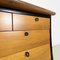 Modern Italian Black Wood Chest of Drawers attributed to Umberto Asnago for Giorgetti 1980s, Image 6