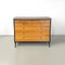 Modern Italian Black Wood Chest of Drawers attributed to Umberto Asnago for Giorgetti 1980s, Image 2