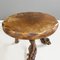 Mid-Century Italian Organic Rustic Round Coffee Table in Wood and Branches, 1950s, Image 4