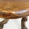 Mid-Century Italian Organic Rustic Round Coffee Table in Wood and Branches, 1950s, Image 6