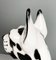 Modern Italian Black White Ceramic Harlequin Great Dane Dog Sculpture, 1980s, Image 11