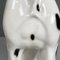 Modern Italian Black White Ceramic Harlequin Great Dane Dog Sculpture, 1980s 12