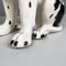 Modern Italian Black White Ceramic Harlequin Great Dane Dog Sculpture, 1980s 16