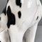 Modern Italian Black White Ceramic Harlequin Great Dane Dog Sculpture, 1980s, Image 13