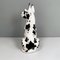 Modern Italian Black White Ceramic Harlequin Great Dane Dog Sculpture, 1980s 7