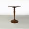 Table Basse Ronde Liberty Lines Mid-Century de Hauteur Moyenne, Italie, 1940s 11