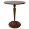 Mid-Century Modern Italian Medium Height Liberty Lines Round Coffee Table, 1940s 1