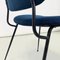 Mid-Century Italian Fabric, Iron and Beech Chair with Arms, 1960s, Image 3