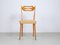 Italian Dining Chairs in Polished Maple Wood, Set of 6 3