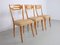 Italian Dining Chairs in Polished Maple Wood, Set of 6 10