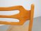 Sedie da pranzo in legno di acero lucidato, Italia, set di 6, Immagine 7