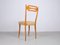 Italian Dining Chairs in Polished Maple Wood, Set of 6 5