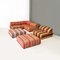 Post Modern French Voyage Immobile Modular Sofa attributed to Studio Roche Bobois, 1990s, Set of 5, Image 3