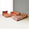 Post Modern French Voyage Immobile Modular Sofa attributed to Studio Roche Bobois, 1990s, Set of 5 6
