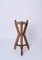 Italian Tiger Bamboo Tripod Pedestal or Plant Stand, Italy, 1950s 14